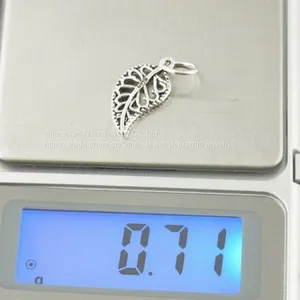 DIY-сережкинные украшения из серебряных листовых бусин для браслетов thumbnail-2