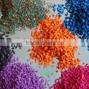 EPDM Granules/EPDM Rubber Granules For Playground/colorful EPDM Pellets thumbnail-2