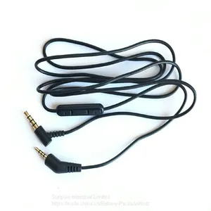 Audio Cable With Mic for Bose QuietComfort 3 QC3 Headphones thumbnail-1