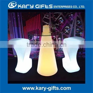 Event Rechargeable Plastic Illuminated LED Peak Table thumbnail-3