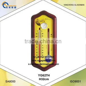 Weather Station With Wood Frame Barometer YG627H thumbnail-1