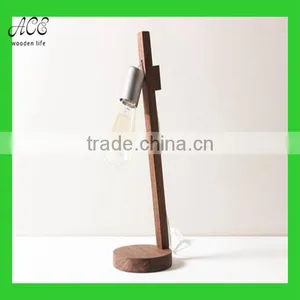 Solid Wood Lamp Desk Lamp Wooden Decorative Lamp thumbnail-1