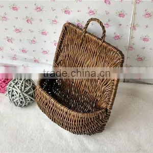 2016 Multifunctional Woven Wicker Storage Baskets With Spacer With Cutting Handle thumbnail-1