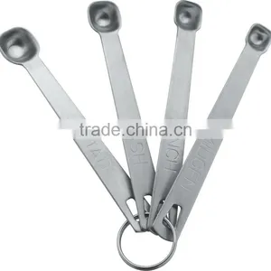 Jiangmen Factory 5 Pieces Stainless Steel Measuring Spoon thumbnail-5