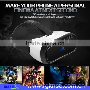 China Factory and Good Quality Lower Price Plastic VR Headset All in One VR With High Transparent Optic Resin Material thumbnail-3
