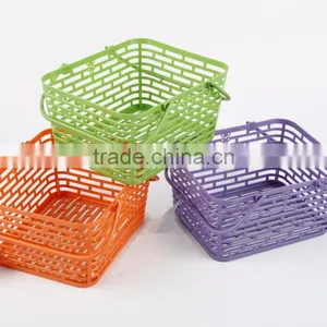 Portable Useful Desk Plastic Organizer Stationery Storage Basket thumbnail-2