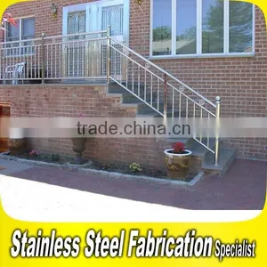 Customed Design 304 Stainless Steel Balcony Exterior Railings thumbnail-6