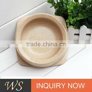 Eco-friendly Bamboo Fiber Pet Food Bowl thumbnail-1
