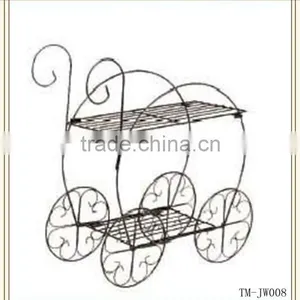 Hot Sale Wrought Iron Bicycle Plant Stands thumbnail-1
