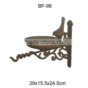 European Style Antique Cast Iron Round Bird Feeder thumbnail-2