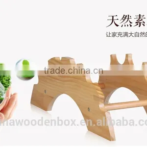 Wooden Wine Display Rack/shelf/stand With Light Display Rack for Wood Wine thumbnail-2