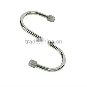 HIGH QUALITY Wall Coat Hat Hooks Hardware S Meat Hook Slatwall Display Hook SWIVEL HOOK thumbnail-2