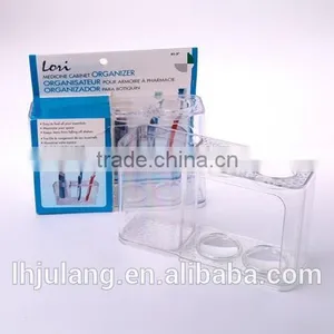 BPA-Free Platsic Toothbrush Holder /square Toothbrush Holder for Bathroom thumbnail-5