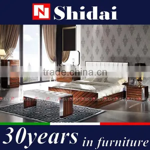 China King Size Bed Dimensions / Wooden King Size Bed / Modern Design King Size Wooden Bed B822 thumbnail-1