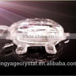 Best-selling White Glass Turtle Figurine Gift Special Islamic Glass Gift/good Indian Wedding Gift thumbnail-5