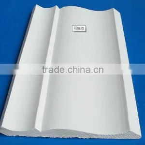 Gesso White Primed Skirting Board for Buidling Decoration MDF Board thumbnail-1