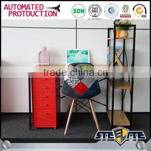 Direct Supplier Simple Korean Bookshelf Desk Desktop Computer Desk thumbnail-3