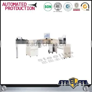 2015 With Sliding Drawer Office Computer Contemporary Desk thumbnail-3