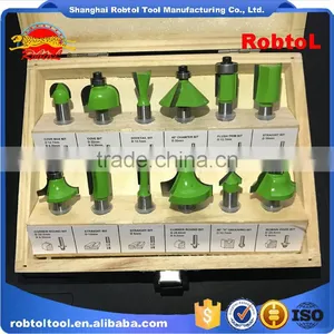 Wood Router Bit Set 12pcs Kit Shank 12mm Tungsten Carbide for Woodworking CNC Carved Engraving Milling Cutter thumbnail-6