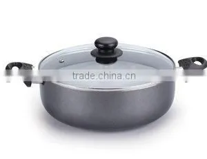 Hard Anodized Aluminum Non-Stick Soup Pan thumbnail-1
