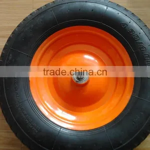 Wheelbarrow Air Wheel 4.00-8 for Russia Market thumbnail-1