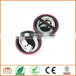 (Black and Hot Pink)Earphone Handsfree Headset HARD EVA Case thumbnail-4