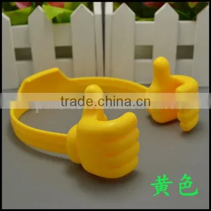 OEM 2015 New Arrival Hot Selling Hand Shape Plastic Mobile Phone Stand Holder For Pad Phone Wholesale Manufacturer thumbnail-1
