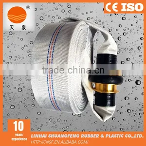 2 1/2 Inch Fire Hose C/w Brass Machino Couplings With Different Linings thumbnail-2