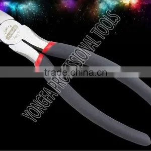 YF2282professional Dipped PVC Handle Diagonal Cutting Pliers thumbnail-1