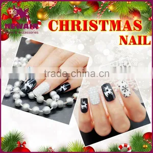 2017 New Arrival Imported ABS Christmas Artificial Nail Base thumbnail-1