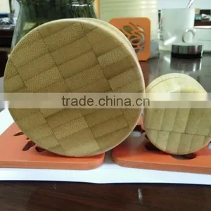 Bamboo Cosmetic Jar Laser Engraved thumbnail-3