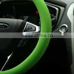 Hot Selling Custom Printed Logo Car Silicone Steering Wheel Cover thumbnail-5