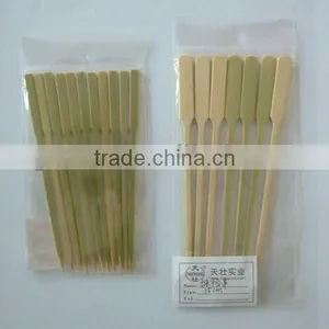 Natural Green Bamboo Paddle Skewer thumbnail-1