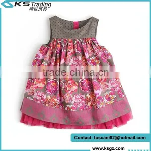 Baby Dress Cutting Wholesale Designer Clothing for Kids thumbnail-1