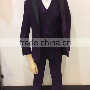2017 New Style Purple Boy Suits thumbnail-1