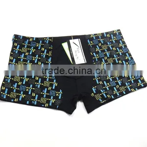 Fancy Printing Strong Men Shorts Bamboo Fiber Men Boxers Wholesale Men Boyshorts thumbnail-6