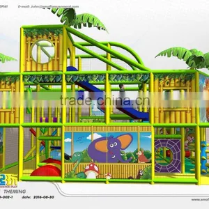 Jungle Themed Indoor Playground With Ce Certificate thumbnail-3