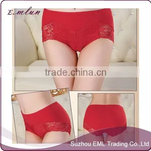 Mid-waist Fashion High-end Sexy Cotton Women Lingerie Underwear New Design thumbnail-5
