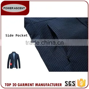 OEM Deepblue Men's Fashion Slim Fit Business Casual Suit Jacket Blazer thumbnail-5