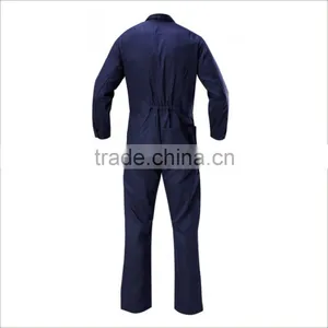 Custom Cotton And Nylon Coverall Workwear Blue Wear Rough Workwear thumbnail-2