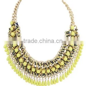 Zm33249a Latest Vintage Bohemian Jewelry Accessory Wholesale China Gold Plated Choker Necklace thumbnail-4