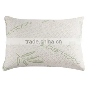 Bamboo Memory Foam Pillow With Removable Zipper Cover thumbnail-1