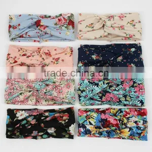 Fashion Women's Printed Headbands,Cotton Headbands thumbnail-6