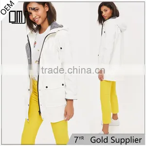 2017 OEM Hot Sale Petite Anti-wind Jacket With Patch Pockets for Women thumbnail-1