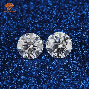 Forever Brilliant 3mm to 15mm Synthetic Moissanite Diamond Price per Carat thumbnail-1