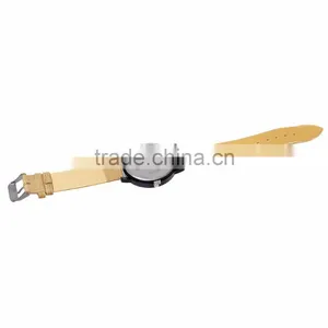 Cost-effective High Quality Vogue Leather Strap Bamboo Watch Wooden Watch thumbnail-2
