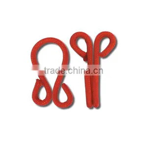Fabric Covered Iron Hook & Eye thumbnail-1