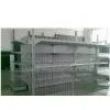 Supermarket 4 - 5 Layer Double Side Wire Mesh Adjustable Steel Shelving thumbnail-1