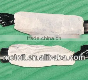 Disposable White Color Anti-dust/oil Proof PP Non-woven Sleeve Cover/oversleeve in Kitchen thumbnail-1