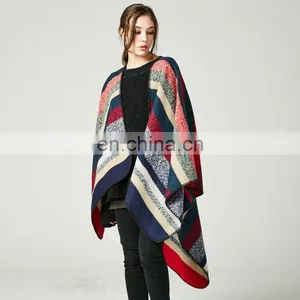 Ms. Bar Europe Cashmere Shawl Scarf Long Cloak thumbnail-2